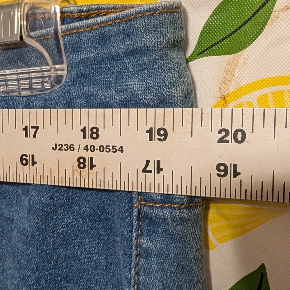 Unbranded Distressed Skinny Jeans Womens 4XL Blue Good Ripped Frayed Hem Stretch - Picture 4 of 6